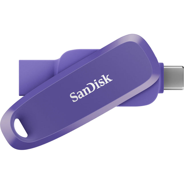 SanDisk 32GB Phone Drive USB 3.2 Gen 1 unidad flash USB con USB-C y USB-A 100 MB/s color Purple Opulence