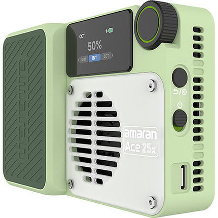 amaran Ace 25x Panel LED Bicolor 4.6x3 Pul USB-C Kit Completo Verde