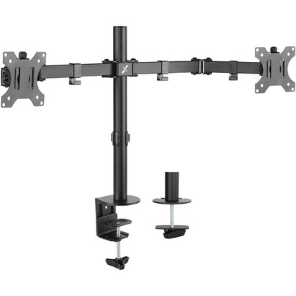 Helder Dual Soporte de Mesa con Abrazadera para Monitores 13 a 32" Ajuste hasta 17"