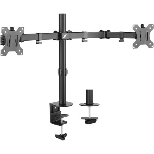 Helder Dual Soporte de Mesa con Abrazadera para Monitores 13 a 32" Ajuste hasta 17"