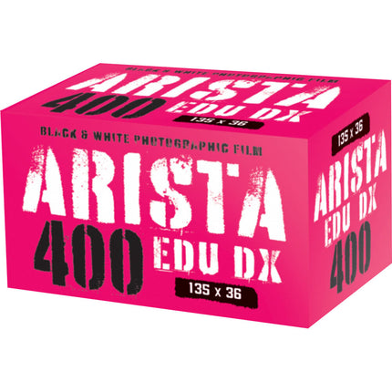 Arista EDU DX 400 Película Negativa Blanco y Negro 35mm ISO 400 36 Exposiciones