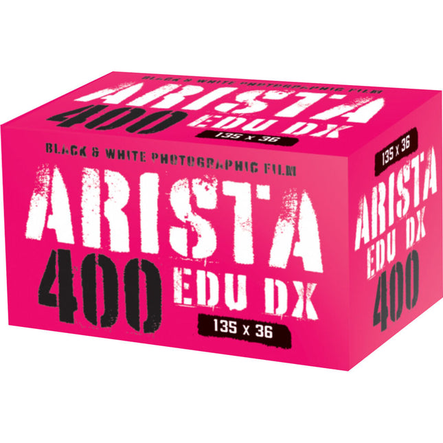 Arista EDU DX 400 Película Negativa Blanco y Negro 35mm ISO 400 36 Exposiciones