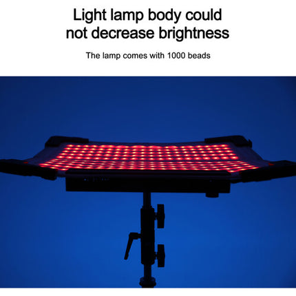 GVM B100C Panel LED RGB Plegable 17.7x17.7" 3830 Lux 2000-10000K Kit Completo