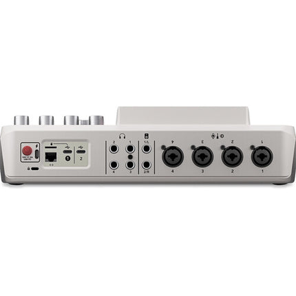 RODE RODECaster Pro II Estudio de Producción de Audio Blanco 4 Preamplificadores 6 Faders