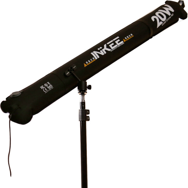 INKEE Bi-Color Luz LED Inflable Tubular 35.4" 2700-6500K 230.5 Lux