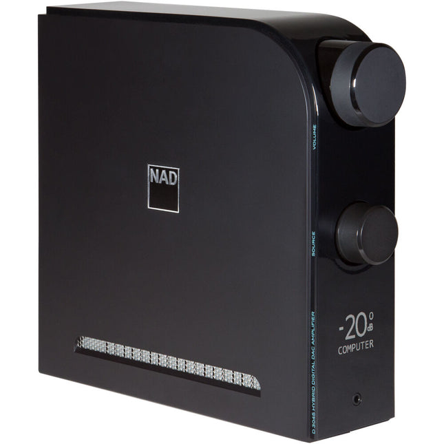 NAD Electronics D 3045 Amplificador digital híbrido 2.1 canales 60W Bluetooth aptX HD