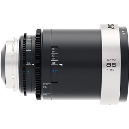 BLAZAR LENS CATO 85mm T2.8 Lente Anamórfica Full Frame Filtro 82mm
