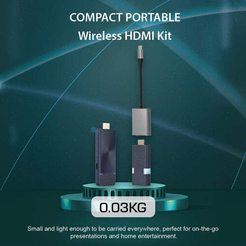 NimbleTech CastGo 5G Transmisor y Receptor HDMI Inalámbrico 4K30 Dual Screen