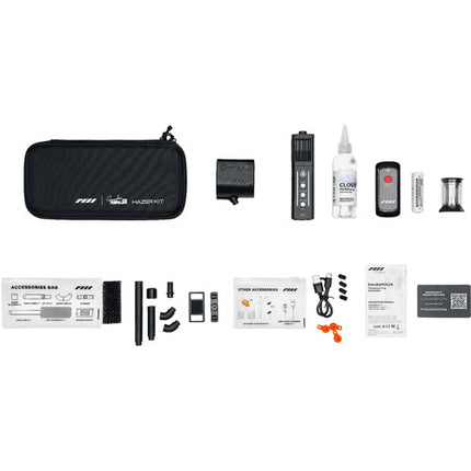 PMI Smoke Ninja Pro Kit Hazer portátil con cámara de niebla 3 min batería USB-C