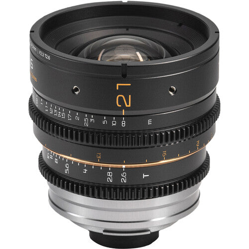 Dulens APO Mini Prime 21mm T2.6 Lente para Canon EF Montura Intercambiable Negro