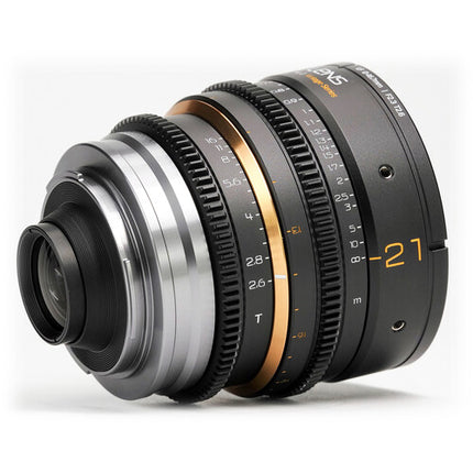Dulens APO Mini Prime 21mm T2.6 Lente para Canon EF Montura Intercambiable Negro