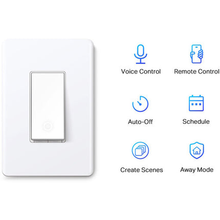 TP-Link Tapo S500 Interruptor Inteligente Wi-Fi 2.4 GHz 4 Unidades