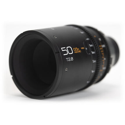 Dulens APO Close-Focus Triassic Prime 50mm T2.8 Lente con enfoque cercano 9.4" y rosca filtro 72mm