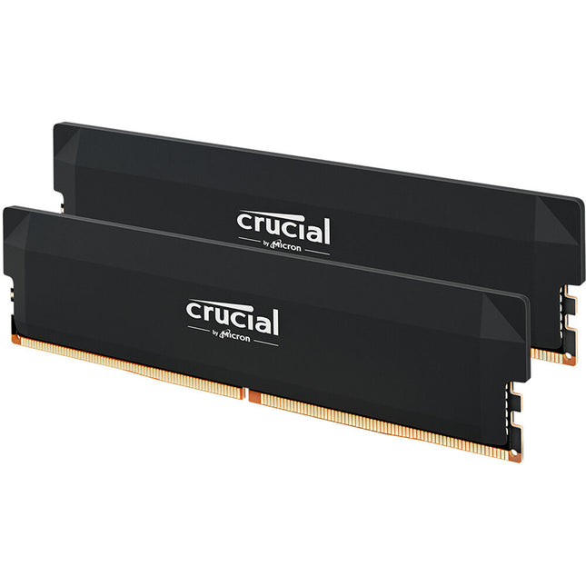 Crucial 32GB DDR5 6400 MT/s Memoria UDIMM 2x16GB Negra