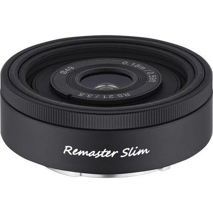 Rokinon Remaster Slim Kit de 3 lentes gran angular 21mm f3.5 32mm f2.8 para Sony E