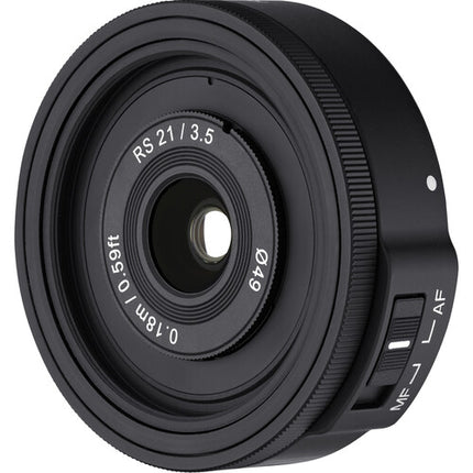 Rokinon Remaster Slim Kit de 3 lentes gran angular 21mm f3.5 32mm f2.8 para Sony E