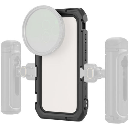 SmallRig Mobile Video Cage Básico para iPhone 16 Pro Max Marco de aluminio resistente