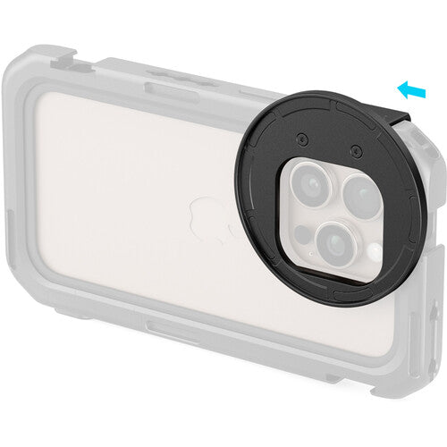 SmallRig Adaptador de Filtro Magnético 67mm para Cajas iPhone 16 Lado
