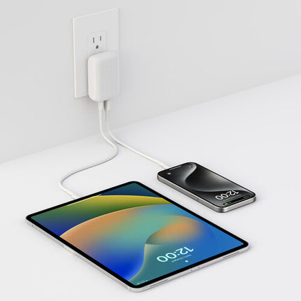 Belkin BoostCharge Cargador de Pared 42W 2 Puertos USB con Cable USB-C