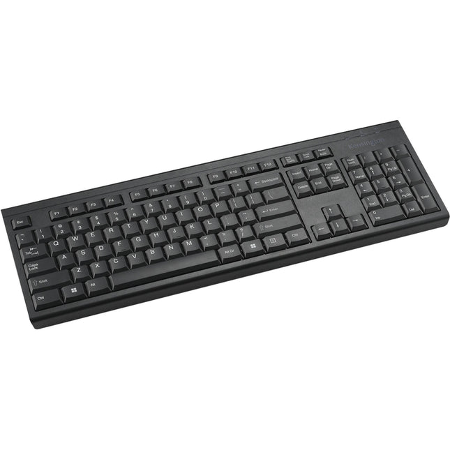 Kensington KB150 EQ Teclado Inalámbrico 2.4 GHz Diseño a Prueba de Derrames