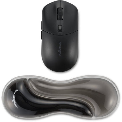 Kensington Slim Duo Gel Reposa Muñecas para Mouse y Trackball Gris y Negro diseños bajo perfil con canal de ventilación