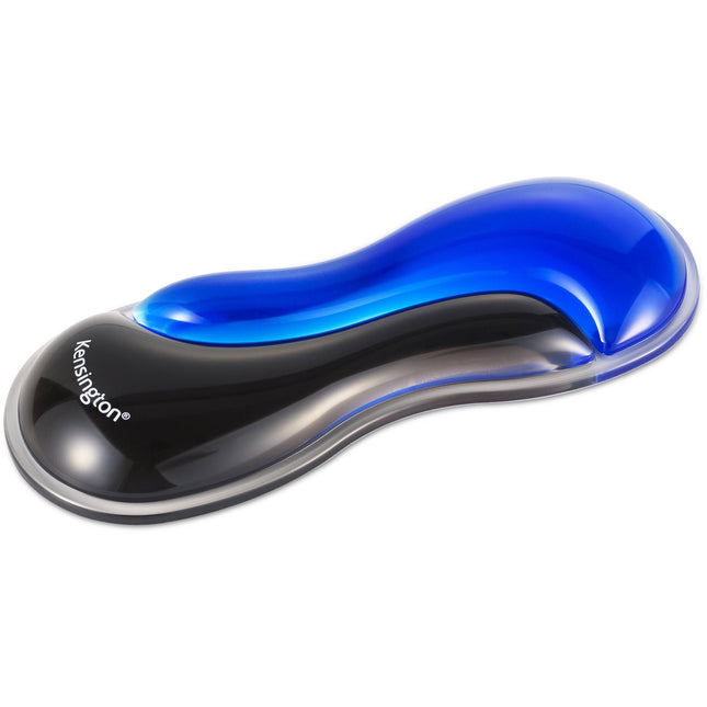 Kensington Slim Duo Gel Reposamuñecas para Mouse con Diseño Bajo Perfil Azul y Negro