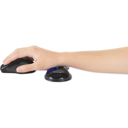 Kensington Slim Duo Gel Reposamuñecas para Mouse con Diseño Bajo Perfil Azul y Negro