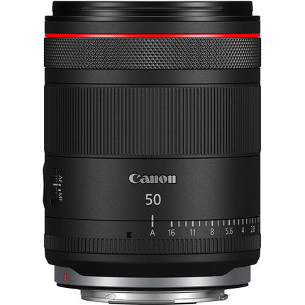 Canon RF 50mm f1.4 L VCM Lente Full Frame con enfoque rápido y diafragma 11 hojas