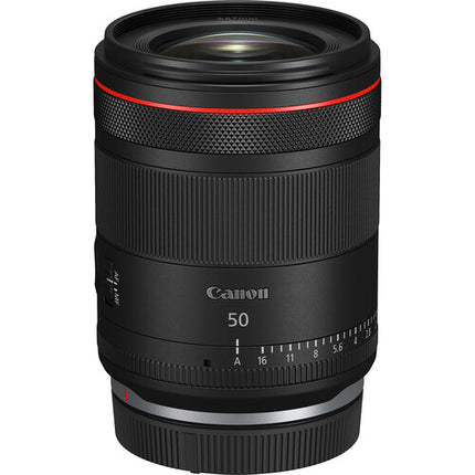 Canon RF 50mm f1.4 L VCM Lente Full Frame con enfoque rápido y diafragma 11 hojas
