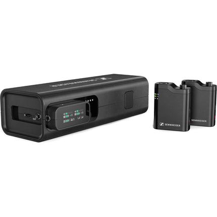 Sennheiser Profile 2-Person Sistema de Micrófono Inalámbrico Clip-On 18 Horas Batería y Alcance 800 ft