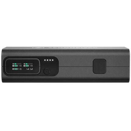Sennheiser Profile 2-Person Sistema de Micrófono Inalámbrico Clip-On 18 Horas Batería y Alcance 800 ft