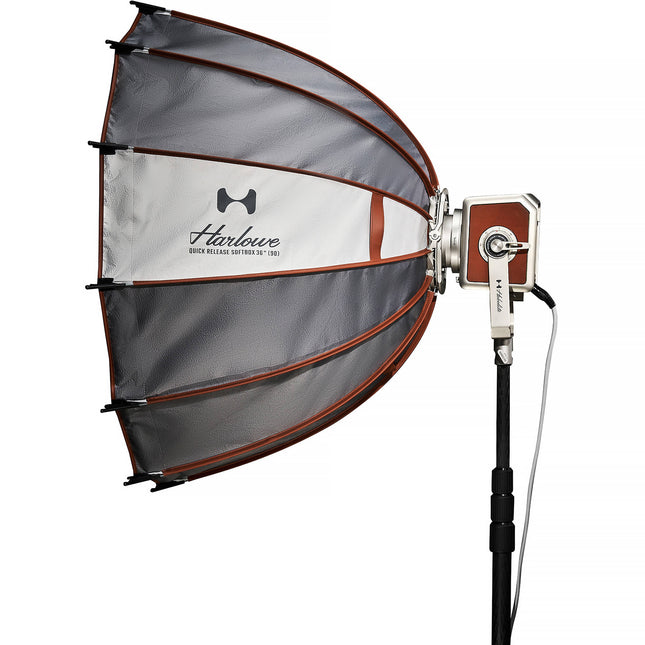 Harlowe Softbox de Liberación Rápida 36" Para Iluminación Uniforme y Adaptador Bowens