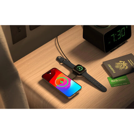 Twelve South ButterFly Cargador Inalámbrico 2 en 1 15W Teléfono 5W Apple Watch Compacto Viaje