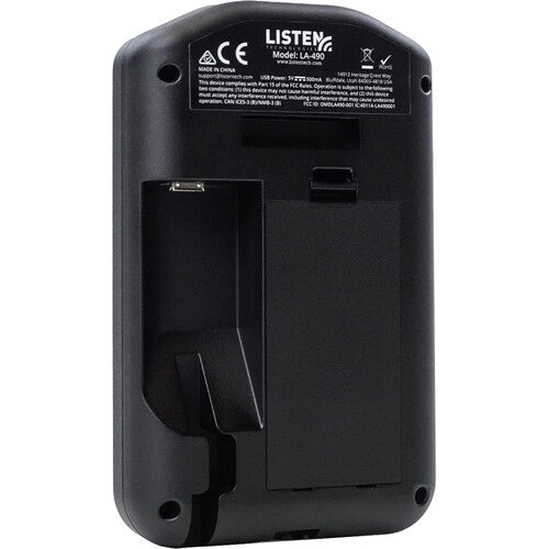 Listen Technologies LA-490 Beacon Bluetooth IR Montaje en Pared con Batería USB