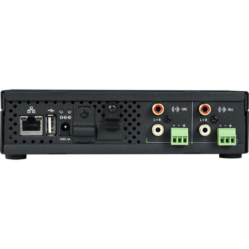 Listen Technologies ListenWIFI Servidor de Audio Wi-Fi 2 Canales 500 Usuarios incl Fuente y Cables