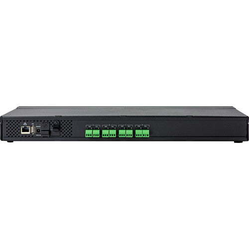 Listen Technologies ListenWIFI Servidor de Audio Wi-Fi 8 Canales con Power Supply y Cables Cat 6