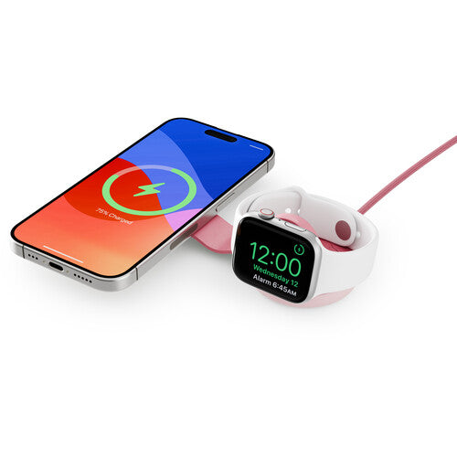 Twelve South ButterFly SE Cargador inalámbrico compacto 30W Pad Apple Watch Rosa