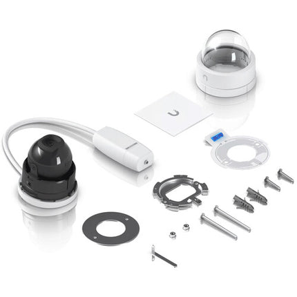 Ubiquiti UniFi Protect G5 Ultra Cámara de red domo interior 4MP 2688x1512 con visión nocturna 65 pies negra