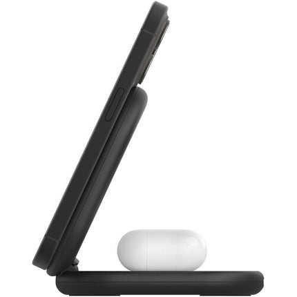 Belkin BoostCharge Soporte de Carga Inalámbrico Qi2 Plegable 15W Negro