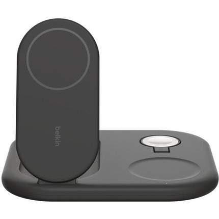 Belkin BoostCharge Cargador Inalámbrico Magnético 15W Plegable 3 en 1 Negro