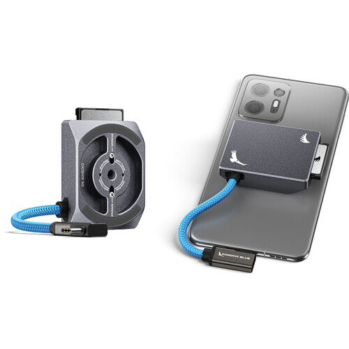 Kondor Blue Módulo de Grabación para iPhones MagSafe y Cámaras USB-C con SD V90 220 MB/s Space Gray