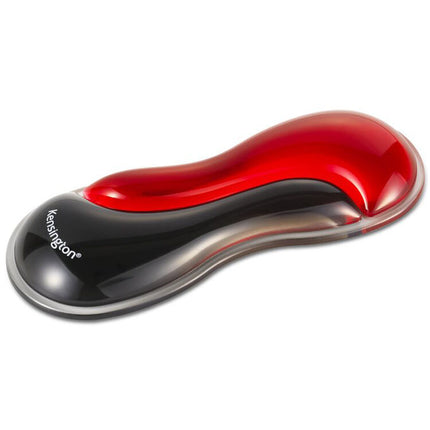 Kensington Slim Duo Gel Reposamuñecas para Mouse con Ventilación Rojo y Negro