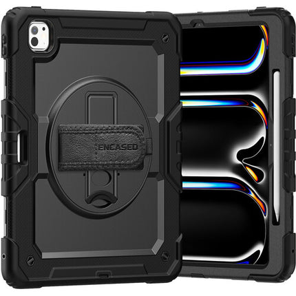 Encased Rugged Shield Funda para iPad Pro 13" M4 M5 con Protector HD y Correa de Hombro