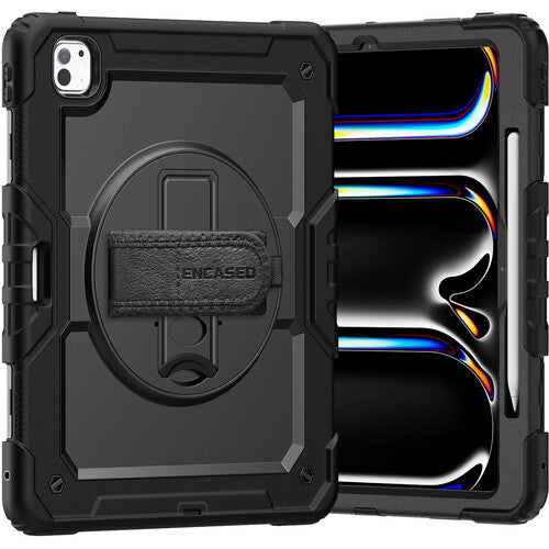 Encased Rugged Shield Funda para iPad Pro 13" M4 M5 con Protector HD y Correa de Hombro