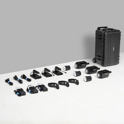 Nanlite Forza 60CR RGBLAC LED Foco CRMX Kit 3 Unidades 12180 Lux 1800-20000K
