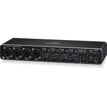 Behringer UMC404HD 4x4 Interfaz de audio USB para estudio 24-Bit 192 kHz