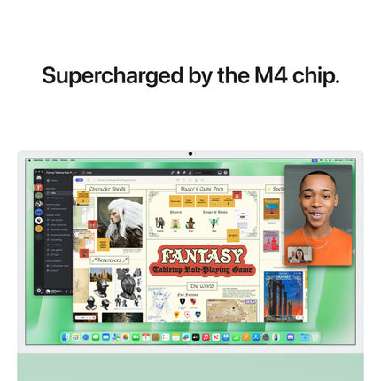 Apple 24" iMac con chip M4 32GB RAM 1TB SSD pantalla Nano-textura