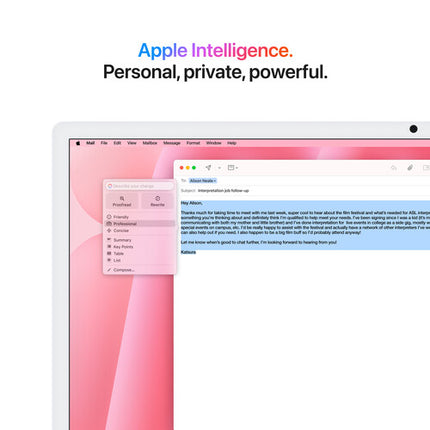 Apple 24" iMac with M4 Chip Computadora Todo-en-Uno 16GB+1TB Pantalla Retina