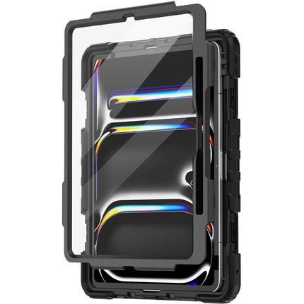 Funda Encased Rugged Shield para iPad Pro 11" M4 M5 con Protector HD y Correa de Hombro