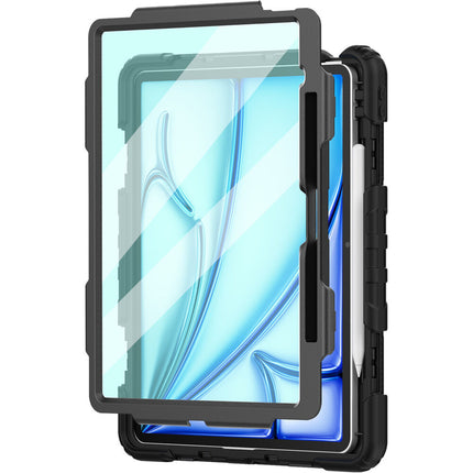Encased Rugged Shield Funda Resistente para iPad Air 13" M2 M3 con Soporte y Correa